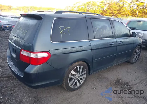 2006 Honda Odyssey Ex-L из США, поврежденный, VIN 5FNRL38796B460253